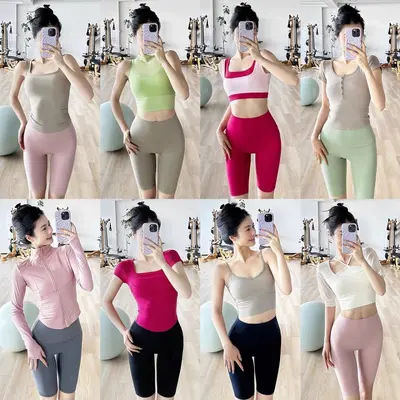 Kadın yoga pantolonu, yüksek belli, kalça kaldırmalı