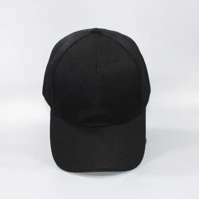 100% Cotton Pure White Solid Color Student Sports Day Military Training Activity Duck Bill Cap Unisex Face-Flattering Sun Protection Hard Top Baseball Cap