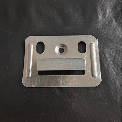 PVC-Wandpaneel-Clip, Edelstahl - 7