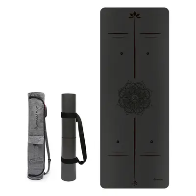 Silent PU rubber yoga mat, non-slip, thickened, widened - 8