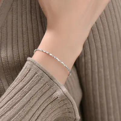 Abao S999 Silberarmband mit Nischendesign - 5