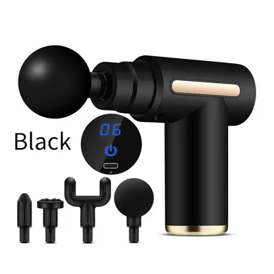 Massage Gun Fascia Gun Rechargeable Gun Direct Supply Muscle Neck Fascia Gun Electric Vibration Massager Portable Handheld Home Mini - 10