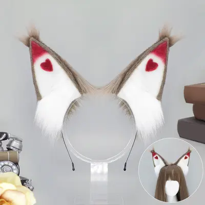 Alastor Husk Demon Ear Headband Cosplay Accessory - 8