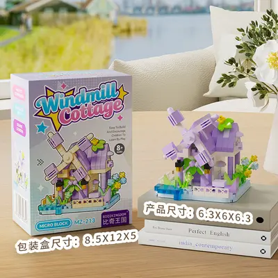 Compatible with Lego Dreamzzz Four Seasons Windmill House Building Set - 11