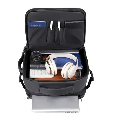 Dual-shoulder backpack large capacity short-distance travel lightweight pack men's multifunctional backpack business travel portable daypack