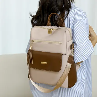 Oxford Cloth Women's Backpack, 2025 Model, Large Capacity - 4