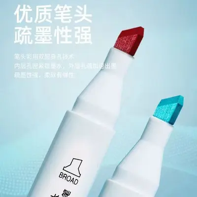 Zhangwo 509 çift başlı marker seti, anime renkleri - 5