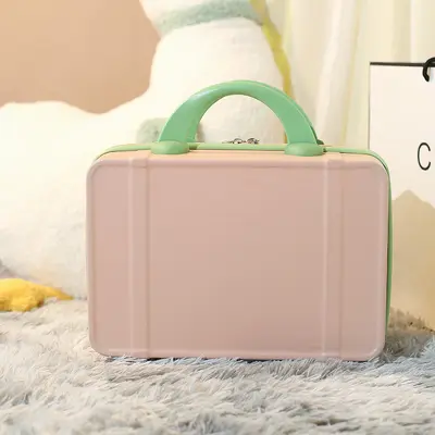 Women's Lightweight Carry-On Suitcase, 16 Inch, Mini Makeup Case Set - 5