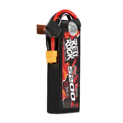Gaoshi ACE Redrock G-tech 5200mAh 50C 11.1V 3S LiPo Battery with Charge Indicator