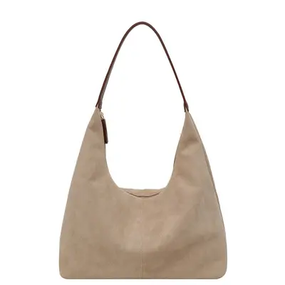 Large Capacity Women's Underarm Tote Bag, Matte Finish - 9