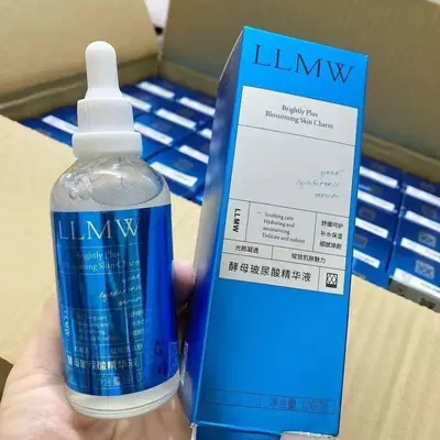 新日期新款德沃玻尿酸面部精华液补水保湿原液LLMW酵母玻尿酸批发