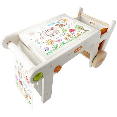 Manlong multifunctional play table building blocks drawing baby toy