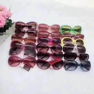 Unisex Toad Style Sunglasses with Transparent Lenses - 4