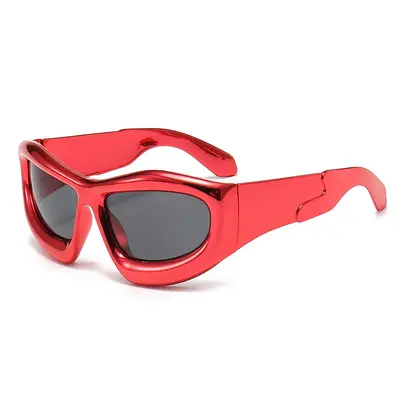 Sports Cycling Sunglasses, Large Frame, Windproof - 9