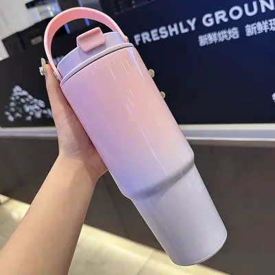 Termos bardak, 304 paslanmaz çelik, çay süzgeçli, 500 ml büyük kapasite - 5