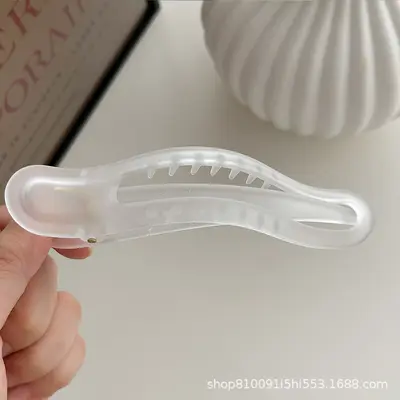 Kore INS buzlu ördek gagası klipsi kadınlar için büyük saç tokası, kafanın arkası için büyük saç tokası, küçük saç tokası, saç pençe tokası, büyük pençe tokası. - 10