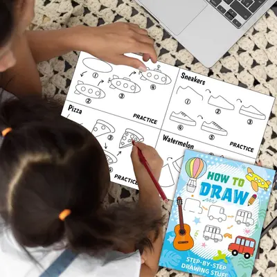 Children's Coloring Book, 24 Pages, Animal Theme - 5