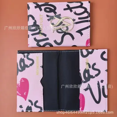 Passport holder PU travel document case - 3