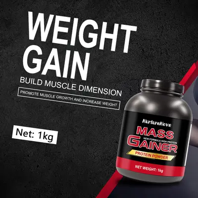 MASS GAINER Proteinpulver 1 kg - 3