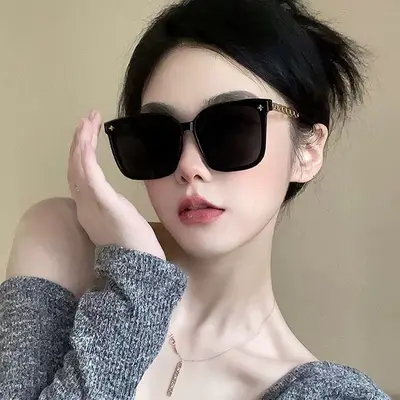Retro Sunglasses, Korean Style, Stylish and Modern - 4