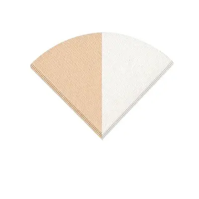 V60 Coffee Filter Paper, Natural Unbleached, for Pour-Over Brewing