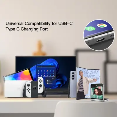 USB-C toz fişi seti, kordon ve temizleme fırçası dahil