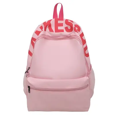 Women's Backpack with Printed Letter Pattern, Large Capacity School and Casual Backpack - 9