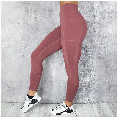 Women's Ankle-Length Yoga Leggings, Quick-Dry, Mesh Panels - 1