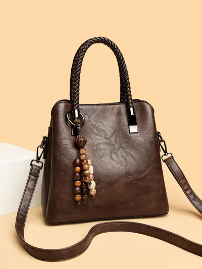 Guinness Kangaroo Women's Handbag, Single Shoulder and Crossbody, Retro Style - 2