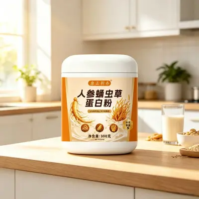 人参蛹虫草蛋白粉复合维生素即食代餐粉人参蛹虫草蛋白粉