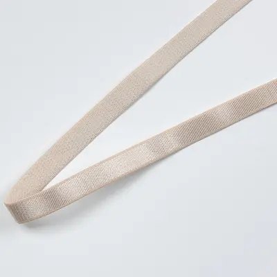 0,6 cm elastisches Polyester-Satinband, rutschfestes BH-Träger-Gummiband - 11