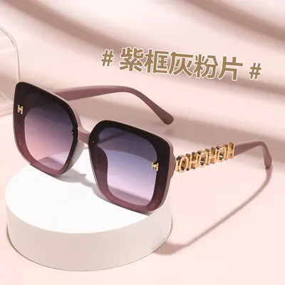 Leichte Luxus-Sonnenbrille mit Polarisierung, modischer großer Rahmen, vielseitige Sonnenbrille, grenzüberschreitende Brille, Anti-UV, hochwertige Sonnenbrille - 8