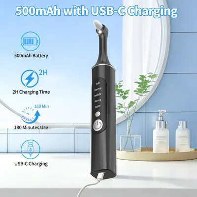 跨境新品电动牙齿抛光器 5模式洁牙器去烟渍茶渍咖啡渍美牙仪 - 3