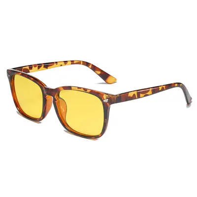 Night Vision Glasses Square Frame Polarized Sunglasses - 8