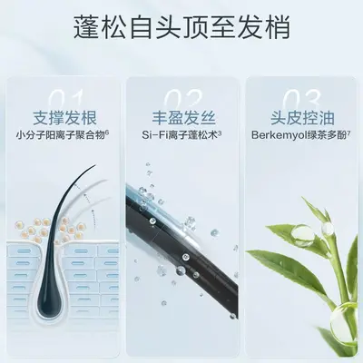 Fragrance Anti-Dandruff Oil-Control Shampoo with Smoothing Effect for Men and Women - 3