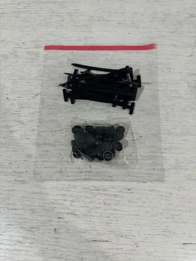 Multifunctional Cable Tie Clip and Push Rivet for Engine Undertray and Fender Liner - 9