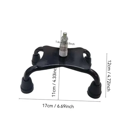 Cane Accessories: Non-Slip Foot Caps for Single, Three and Four-Leg Canes