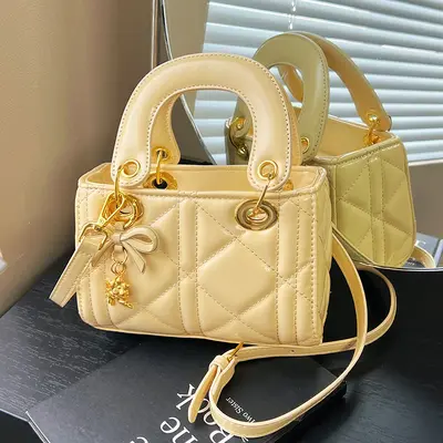 Schlichte Damen-Umhängetasche, Diana-Tasche - 12