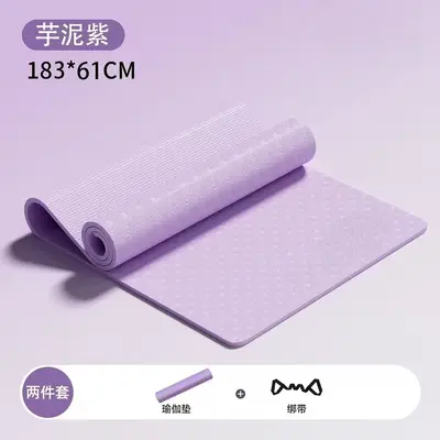TPE yoga matı, geniş, yalıtımlı, şok emici - 9