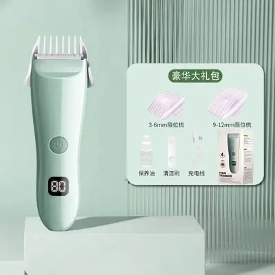 Ultra-Quiet Baby Hair Clipper for Newborns and Toddlers - 8
