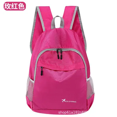 2025 new model outdoor backpack for men and women, lightweight leather bag, foldable backpack, portable waterproof climbing bag for travel - 8