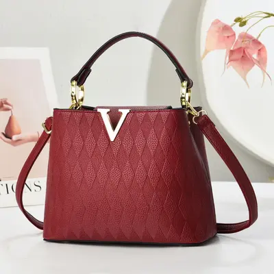 Women's Crossbody Bag, Large Capacity, Simple Design - 11