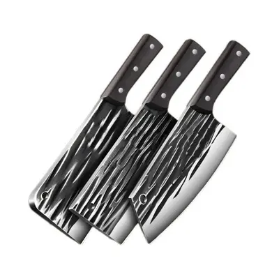Stainless steel kitchen knife set, 3-piece - 7