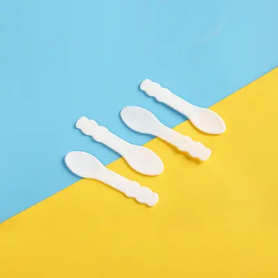 Silicone Face Mask Spoon 7.1cm for Eye and Face Cream Portioning