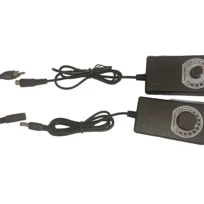 220V-auf-12V-Gebläse-Drehzahlregler mit DC-Stecker