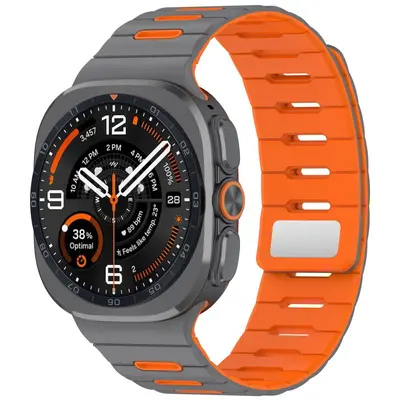 Магнитный силиконовый ремешок для Samsung Galaxy Watch Ultra2, магнитный ремешок для Samsung Ultra2 - 9