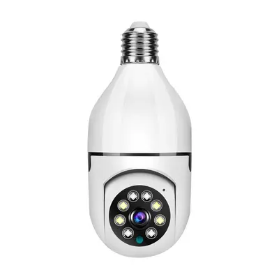 Cross-border Tuya 5G Home WiFi Network Phone Remote Monitor E27 Bulb-shaped Camera