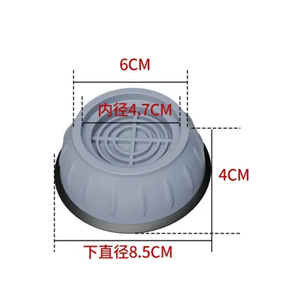 Washing machine base mat, anti-slip shock-absorbing pad - 9
