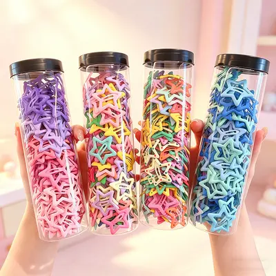 Cute Five-Point Star Hair Clip for Kids, Side Barrette, Bangs BB Clip