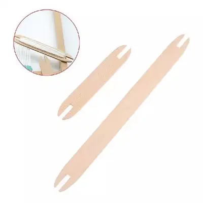 Counter accessories wooden shuttle metal needle plastic needle wooden cone shuttle weaving winding board peach wood comb
